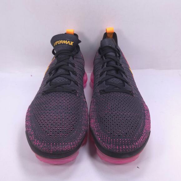 Nike Air Vapormax Flyknit 2 Athletic Shoe Mens Size 10.5 942842-008 Black Pink main image 8